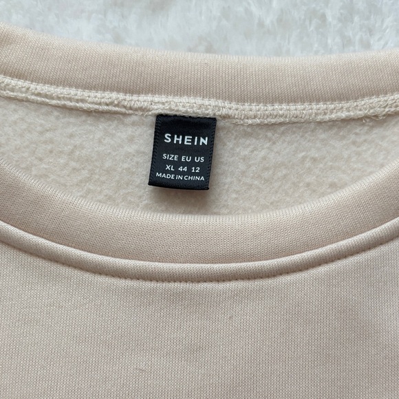 Cream Sweatshirt with Black 'TEACH' Print - Picture 5 of 6